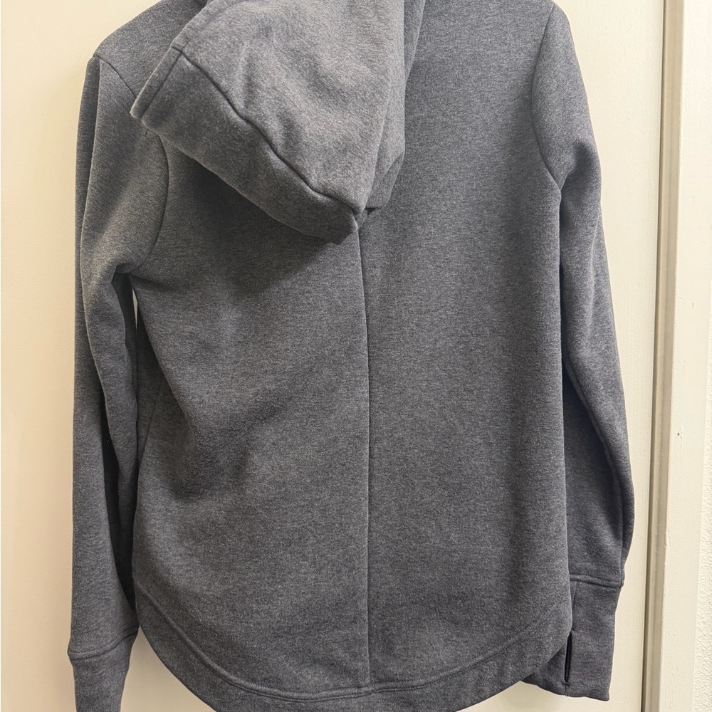 Athletea Zip-Up Hooded Jacket:Super warm fuzzy inside! - Picture 2 of 5